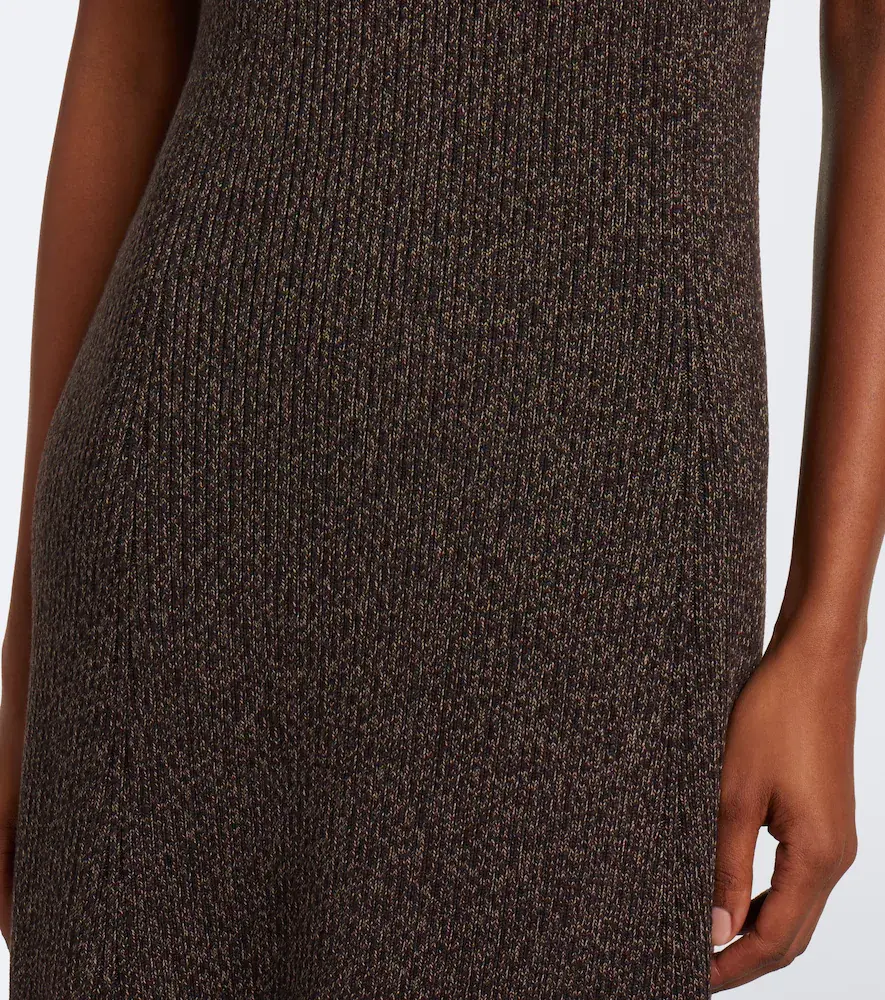 Ralph Lauren Collection Windi silk and wool-blend maxi dress | Thumbnail 4