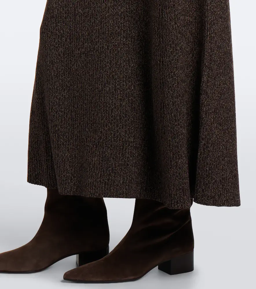Ralph Lauren Collection Windi silk and wool-blend maxi dress | Thumbnail 6