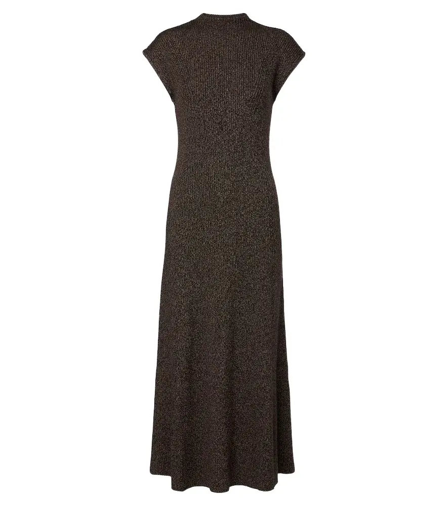 Ralph Lauren Collection Windi silk and wool-blend maxi dress