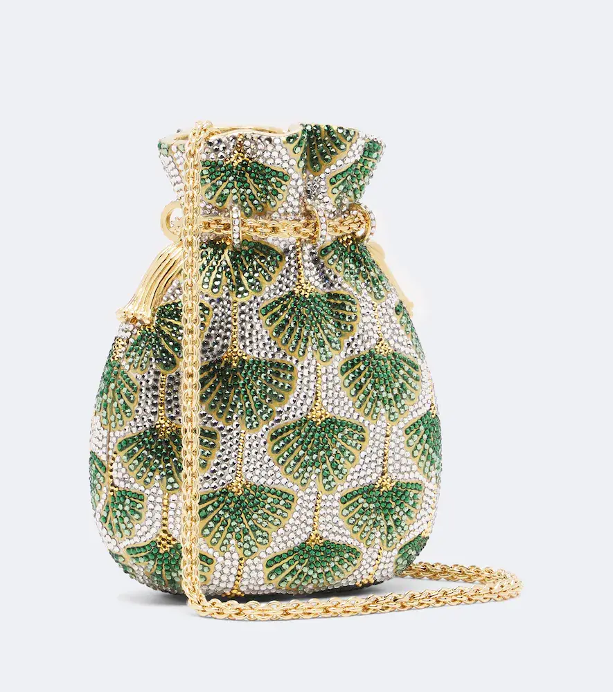 Judith Leiber Couture Ginkgo crystal-embellished clutch | Thumbnail 2 Judith Leiber Couture Ginkgo crystal-embellished clutch | Thumbnail 2