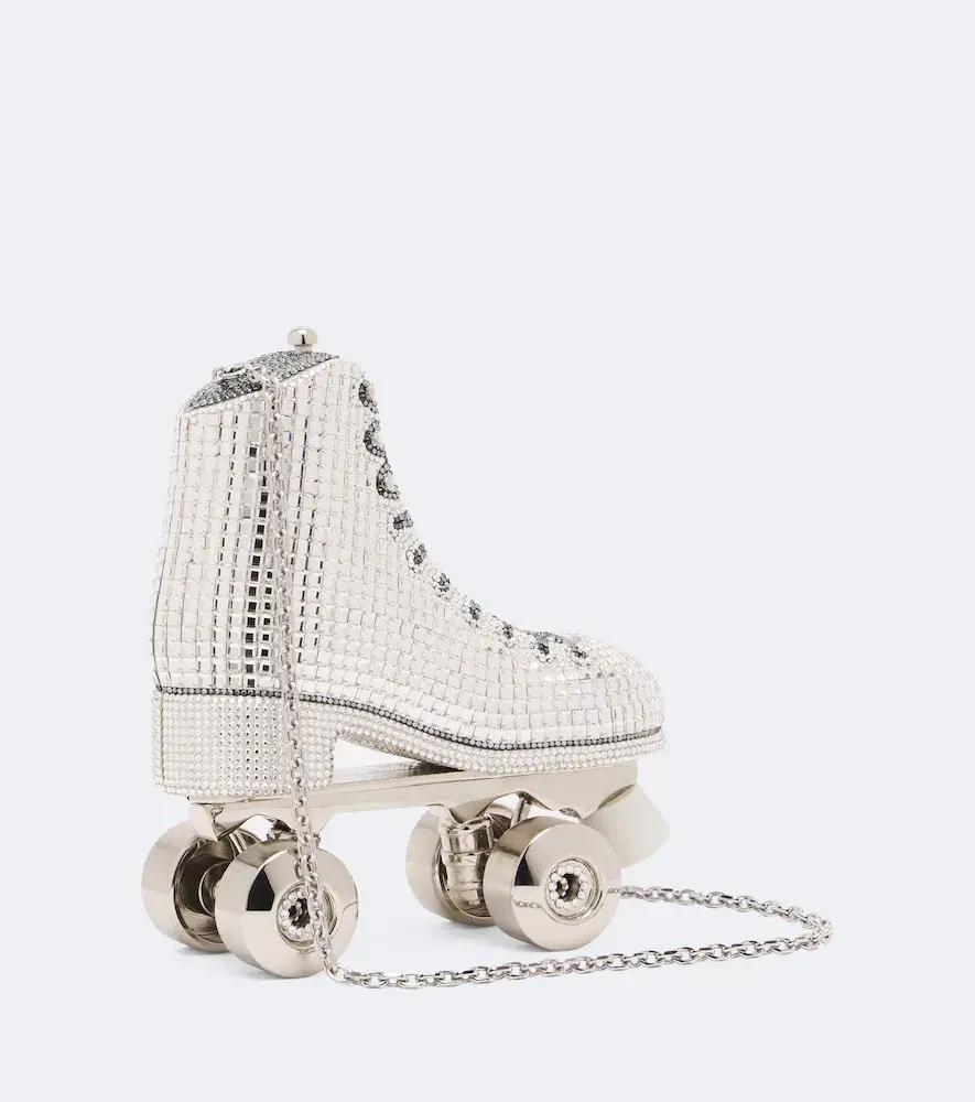 Judith Leiber Couture Roller Skate Roxie embellished clutch | Thumbnail 2 Judith Leiber Couture Roller Skate Roxie embellished clutch | Thumbnail 2
