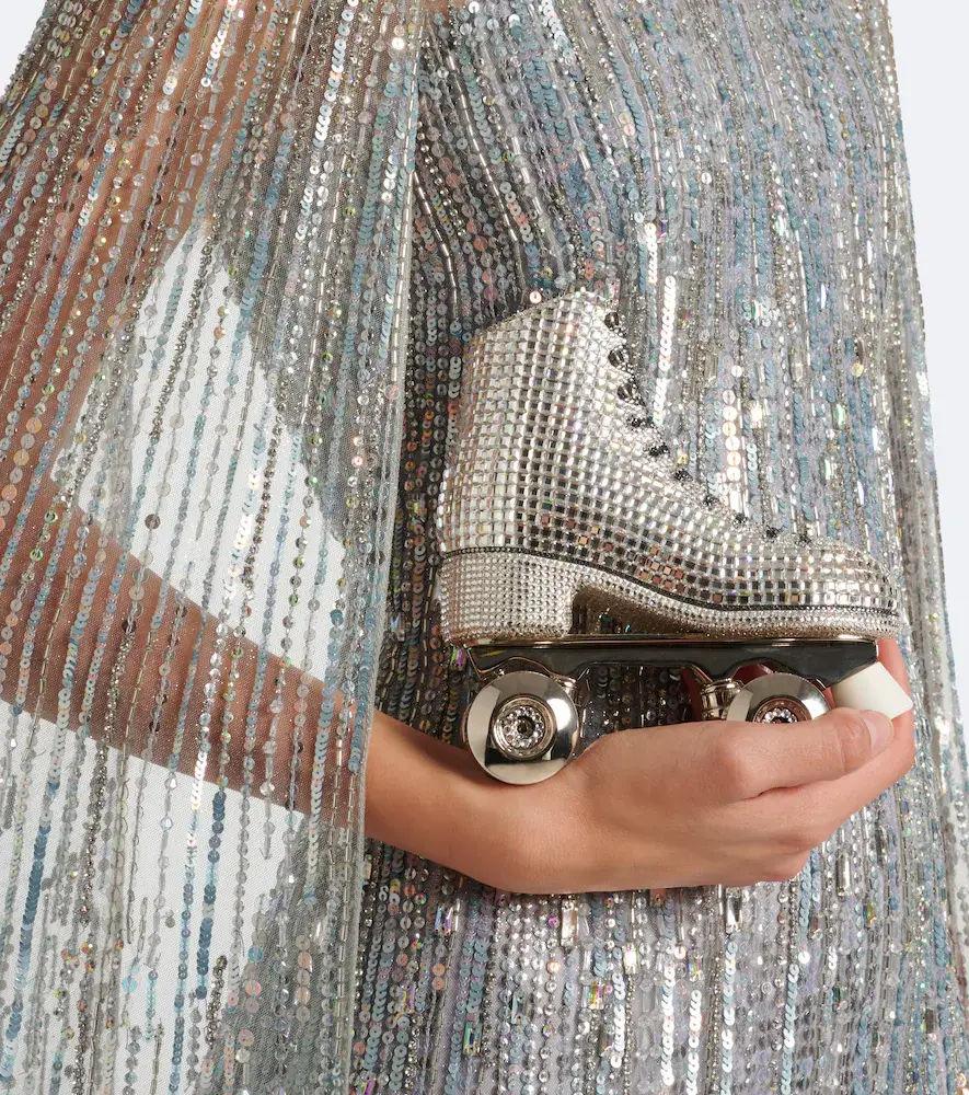 Judith Leiber Couture Roller Skate Roxie embellished clutch | Thumbnail 4 Judith Leiber Couture Roller Skate Roxie embellished clutch | Thumbnail 4
