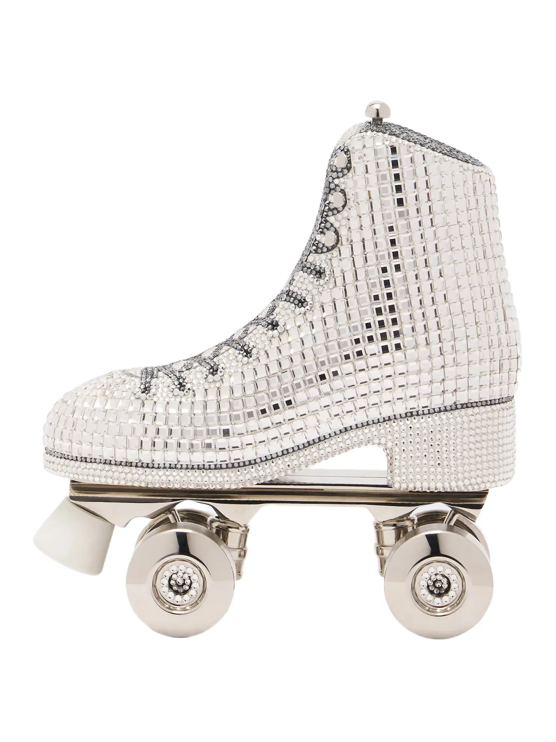 Judith Leiber Couture Roller Skate Roxie embellished clutch