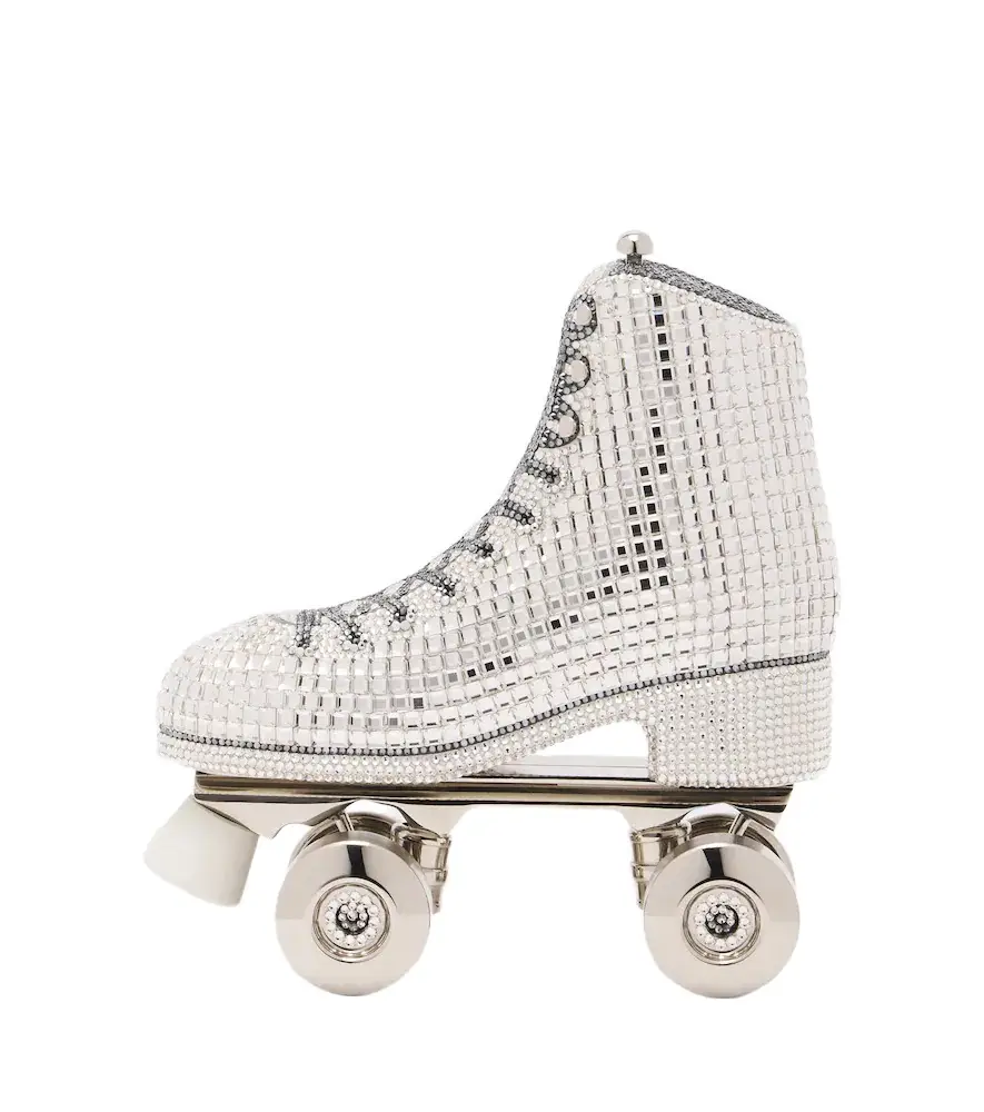 Roller Skate Roxie embellished clutch Roller Skate Roxie embellished clutch