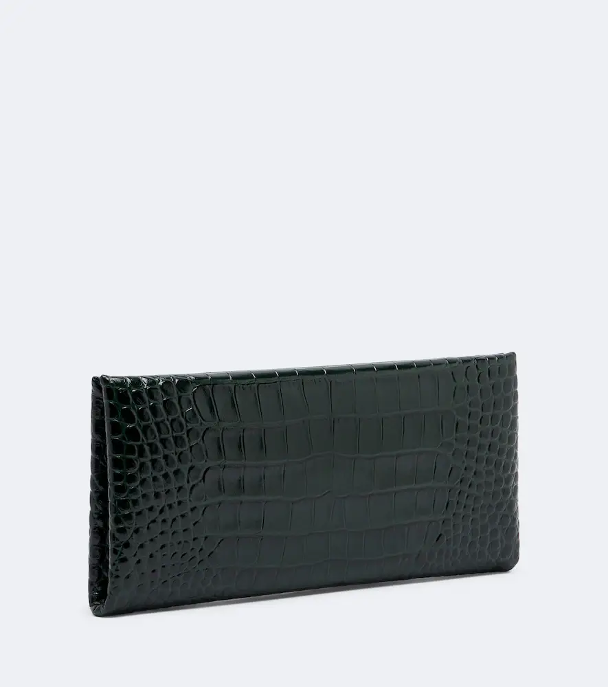 Tom Ford Arc croc-effect patent leather clutch | Thumbnail 3 Tom Ford Arc croc-effect patent leather clutch | Thumbnail 3