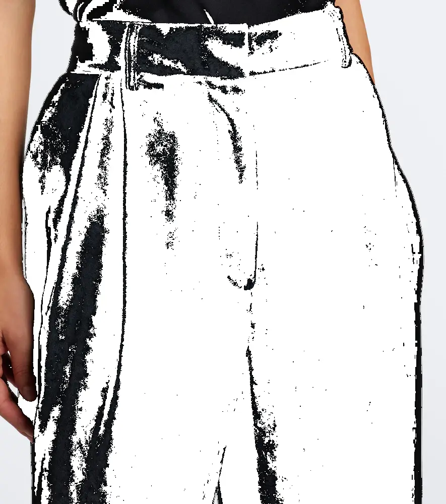 Stella McCartney Pleated velvet wide-leg pants | Thumbnail 6