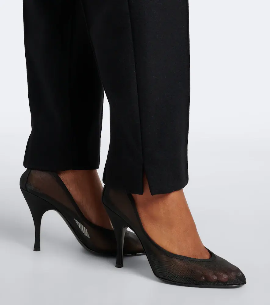 Alaïa Alaïa Wool straight pants | Thumbnail 2