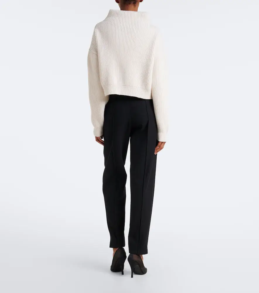 Alaïa Alaïa Wool straight pants | Thumbnail 4