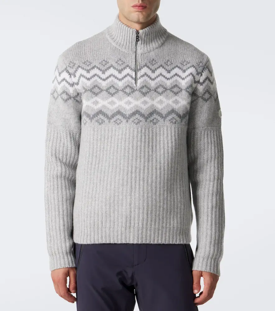 Bogner Ludi Fair Isle cashmere half-zip sweater | Thumbnail 3 Bogner Ludi Fair Isle cashmere half-zip sweater | Thumbnail 3