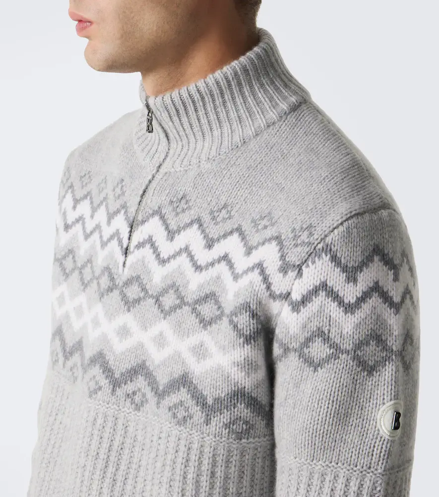Bogner Ludi Fair Isle cashmere half-zip sweater | Thumbnail 5 Bogner Ludi Fair Isle cashmere half-zip sweater | Thumbnail 5