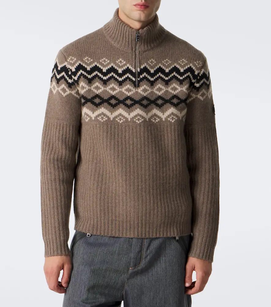 Bogner Ludi Fair Isle cashmere half-zip sweater | Thumbnail 5 Bogner Ludi Fair Isle cashmere half-zip sweater | Thumbnail 5