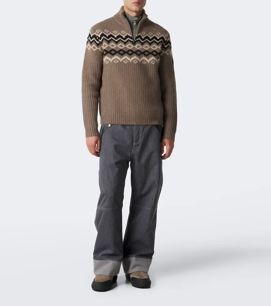 Bogner Ludi Fair Isle cashmere half-zip sweater | Thumbnail 6 Bogner Ludi Fair Isle cashmere half-zip sweater | Thumbnail 6