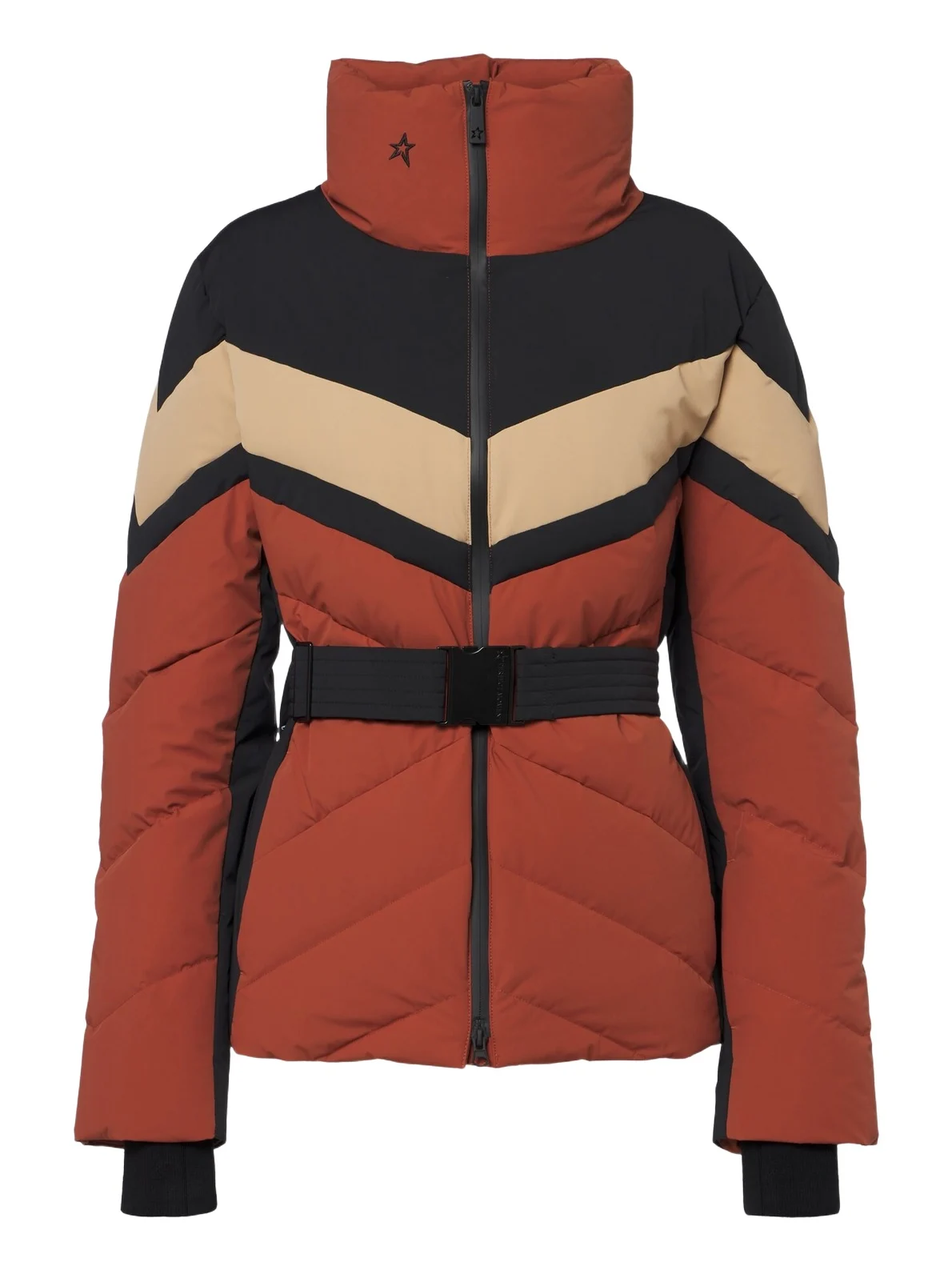 JG belted down ski jacket