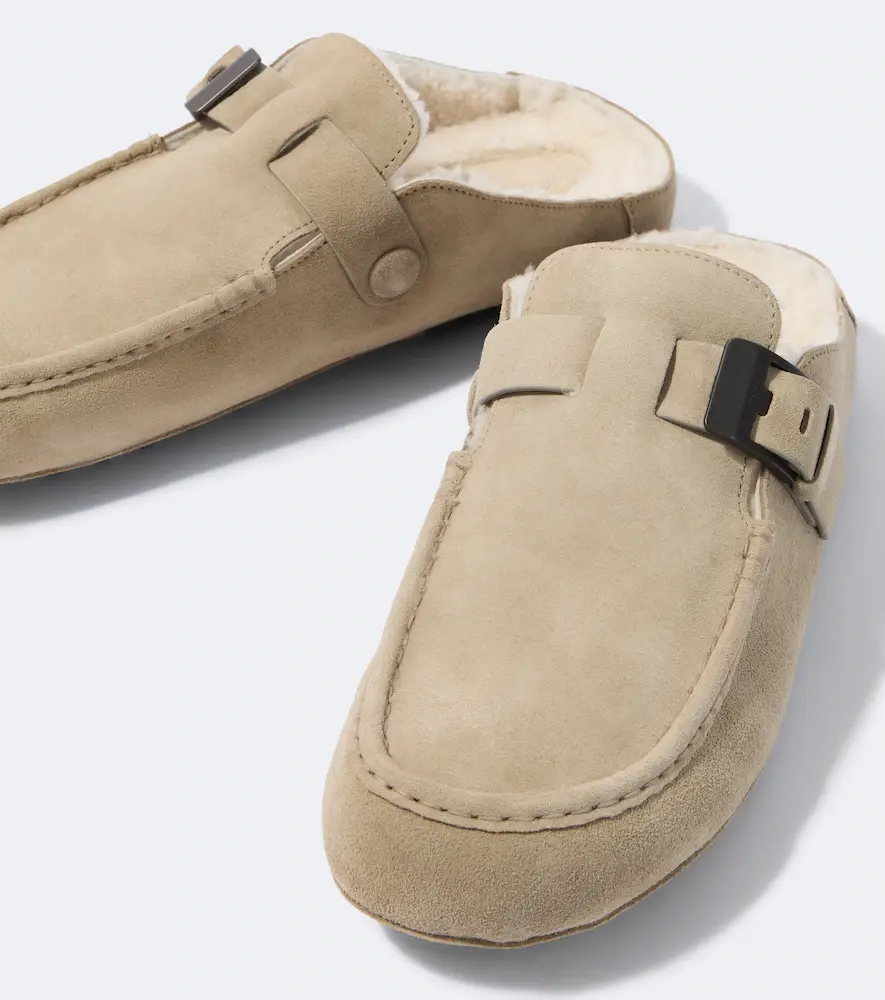 Tod's Gommino shearling-lined suede mules | Thumbnail 6 Tod's Gommino shearling-lined suede mules | Thumbnail 6