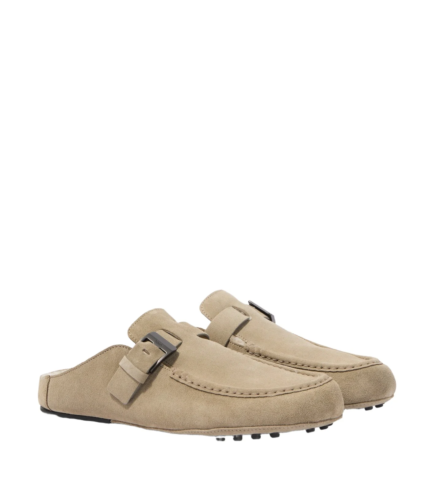 Tod's Gommino shearling-lined suede mules