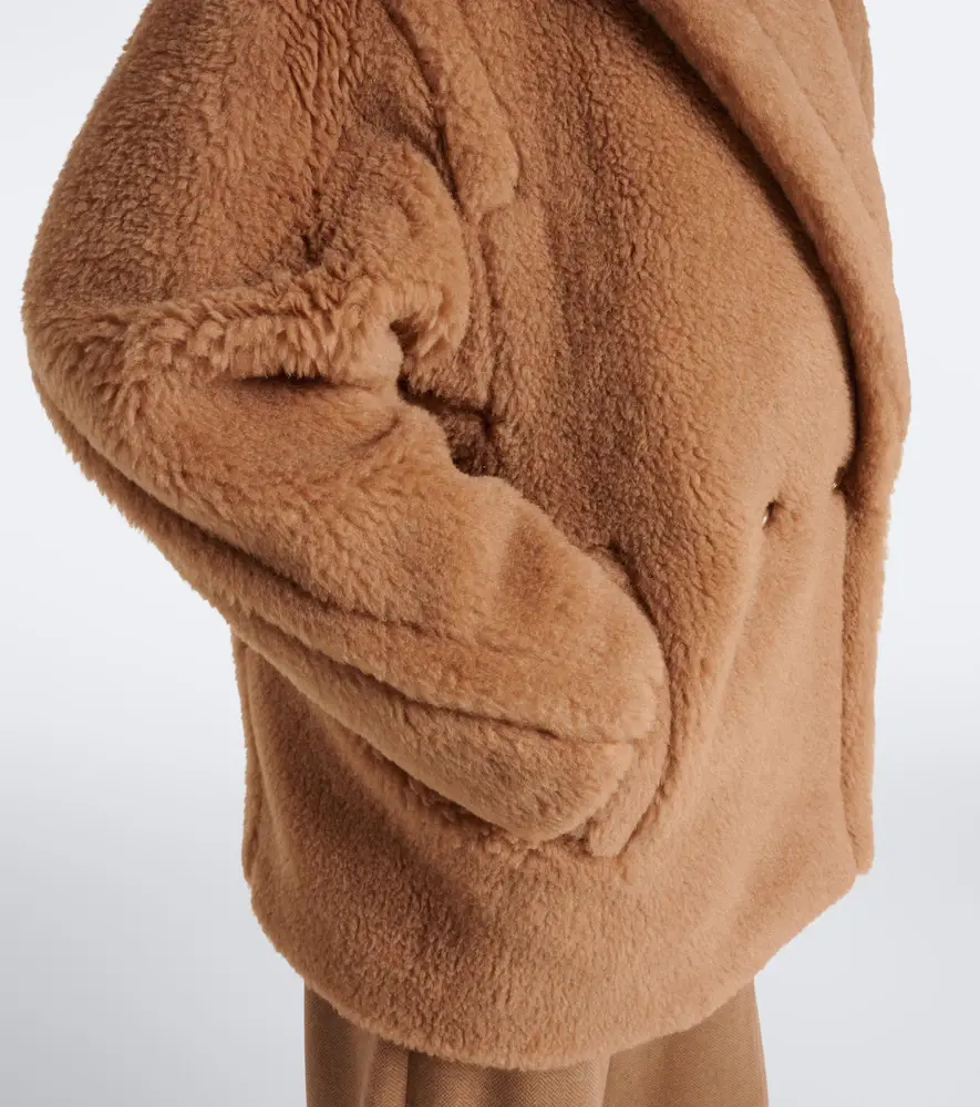 Max Mara Teddy Bear camel hair and silk peacoat | Thumbnail 4 Max Mara Teddy Bear camel hair and silk peacoat | Thumbnail 4