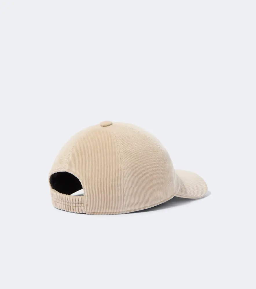 Zegna Leather-trimmed corduroy baseball cap | Thumbnail 2 Zegna Leather-trimmed corduroy baseball cap | Thumbnail 2