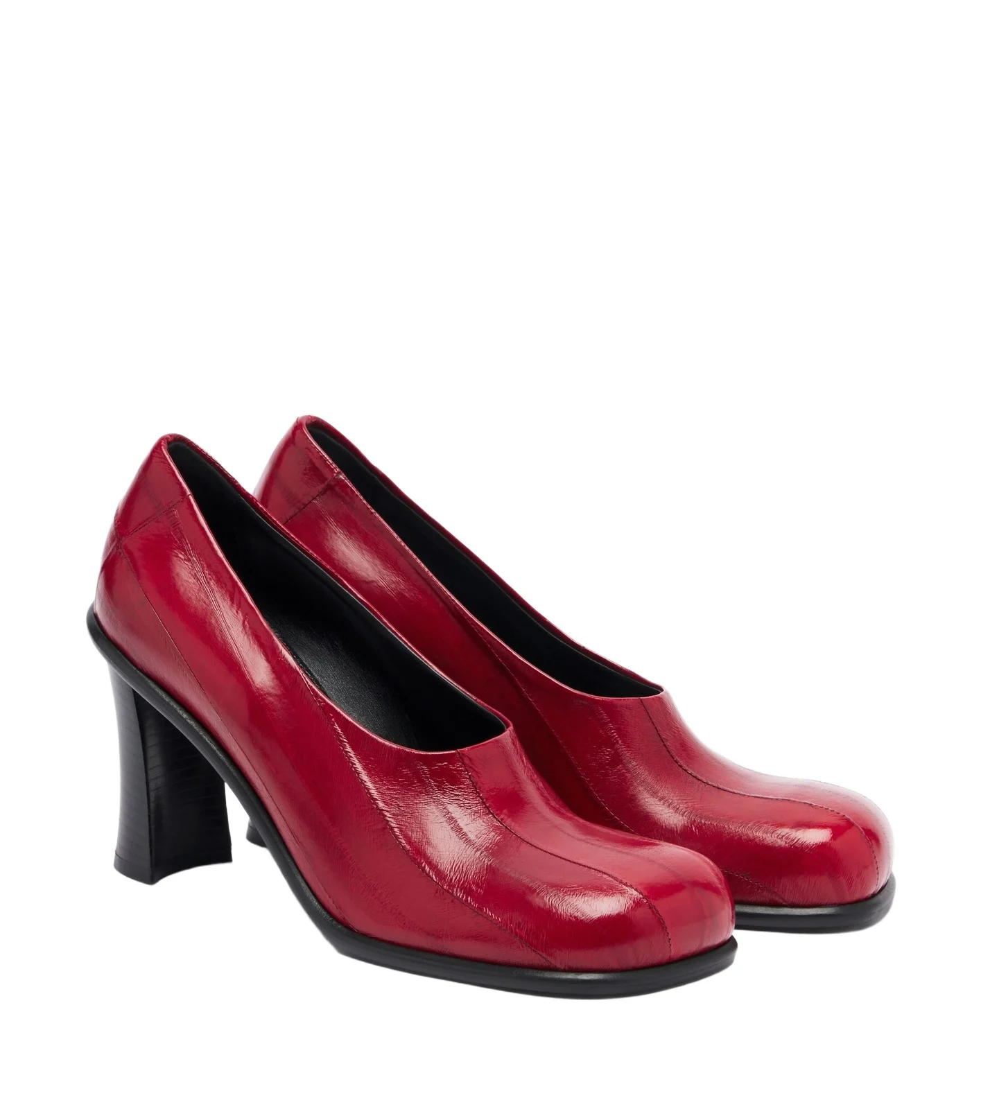 Proenza Schouler Esme eel leather pumps