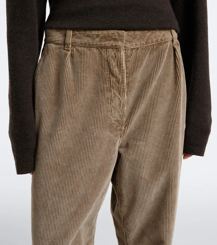 The Row Adler cotton corduroy wide-leg pants | Thumbnail 3