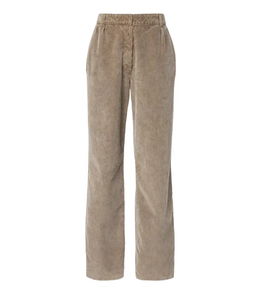 Adler cotton corduroy wide-leg pants Adler cotton corduroy wide-leg pants