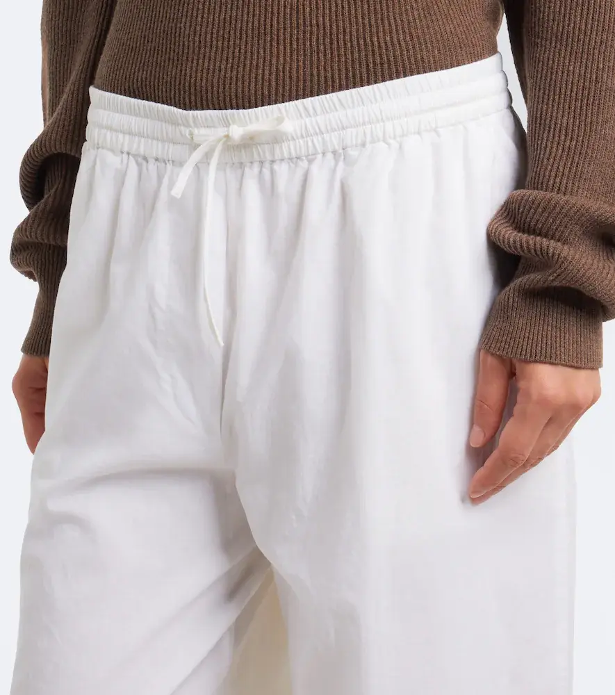 The Row Kriza cotton poplin wide-leg pants | Thumbnail 5