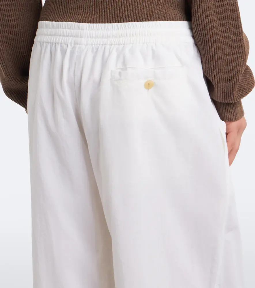 The Row Kriza cotton poplin wide-leg pants | Thumbnail 6