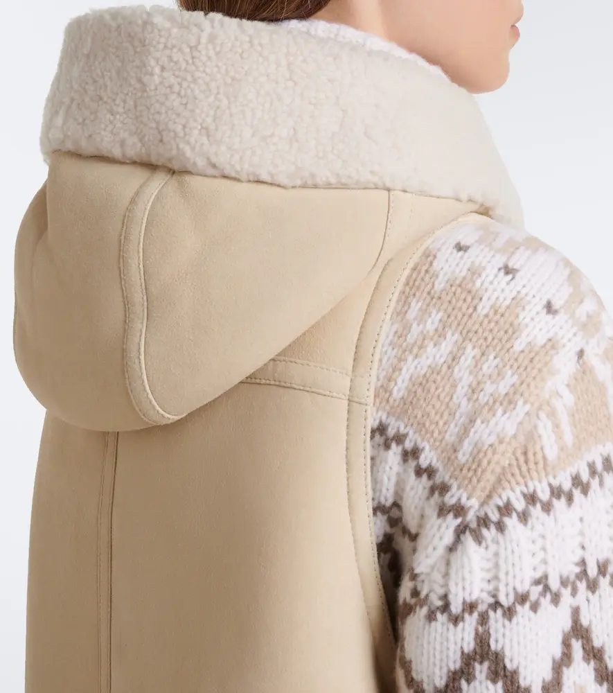 Bogner Lonal shearling-trimmed suede ski vest | Thumbnail 3 Bogner Lonal shearling-trimmed suede ski vest | Thumbnail 3