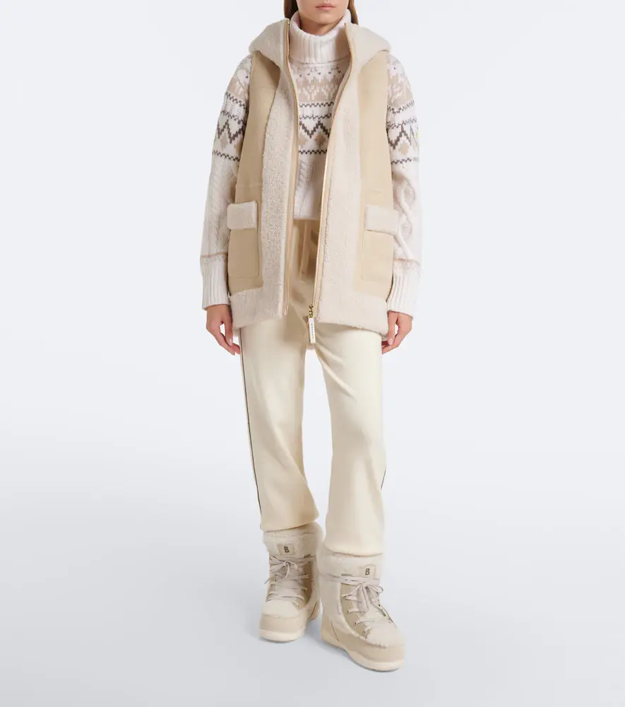 Bogner Lonal shearling-trimmed suede ski vest | Thumbnail 5 Bogner Lonal shearling-trimmed suede ski vest | Thumbnail 5