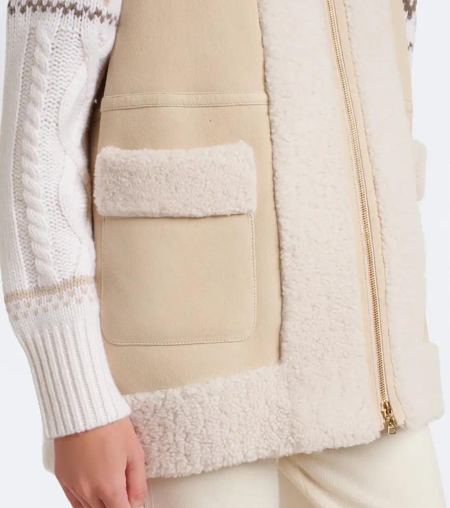 Bogner Lonal shearling-trimmed suede ski vest | Thumbnail 6 Bogner Lonal shearling-trimmed suede ski vest | Thumbnail 6