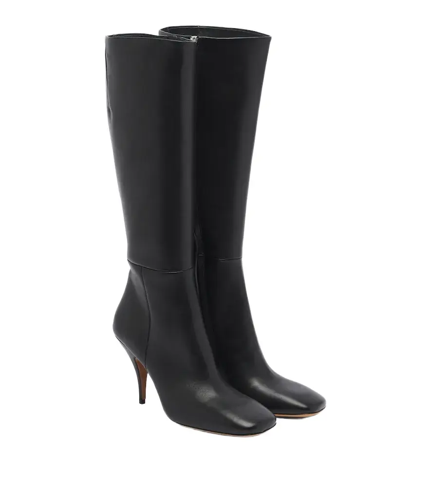 Credo leather knee-high boots