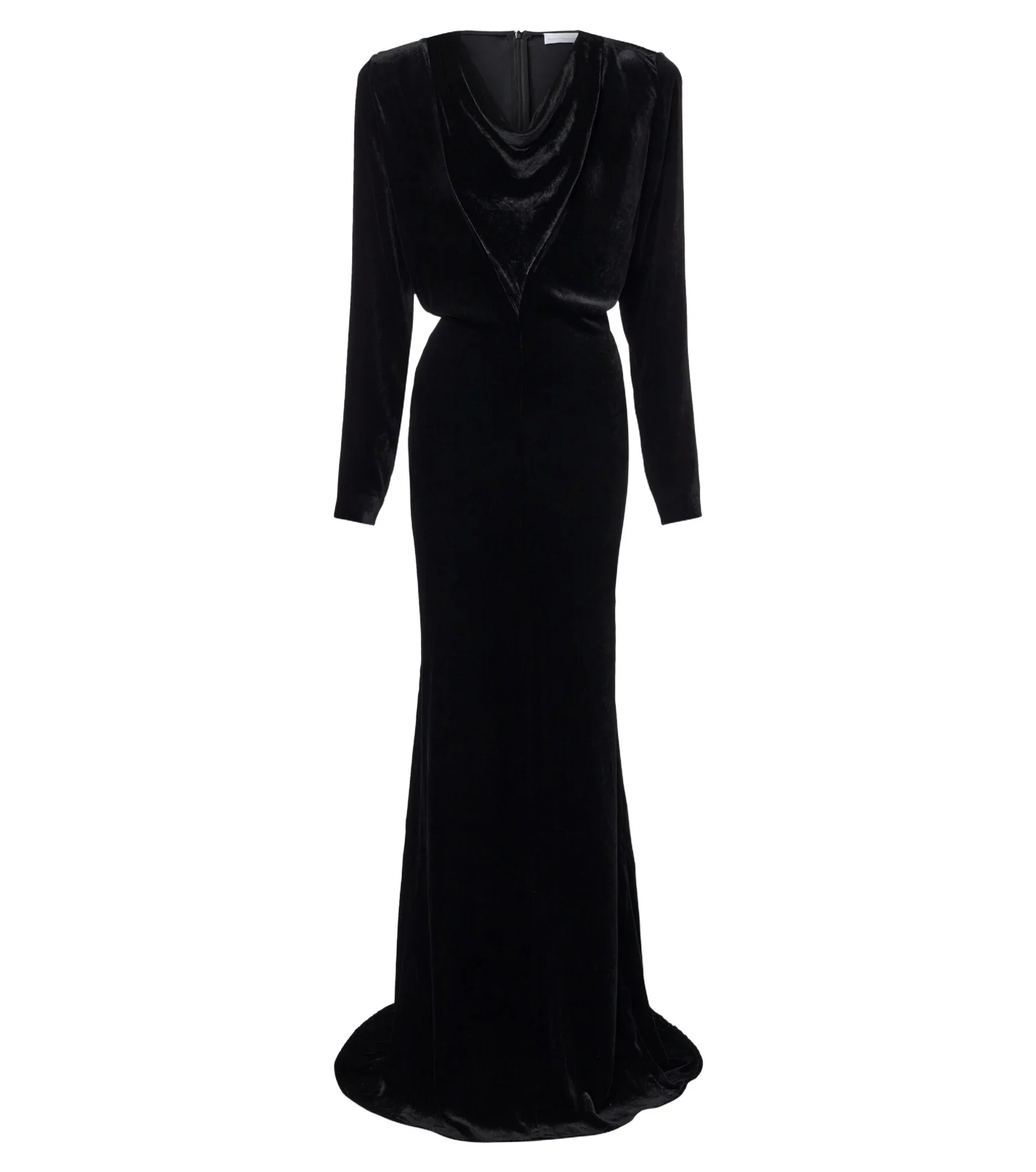 Stella McCartney Draped velvet gown