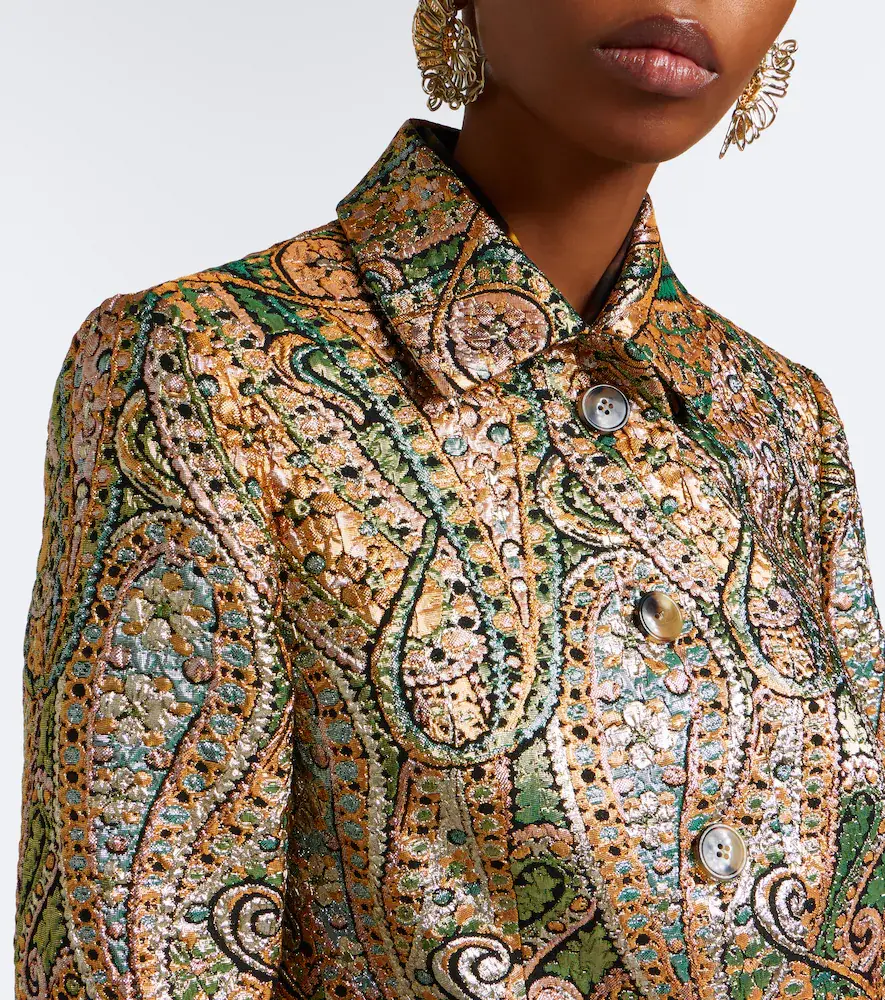 Dries Van Noten Paisley jacquard jacket | Thumbnail 2 Dries Van Noten Paisley jacquard jacket | Thumbnail 2