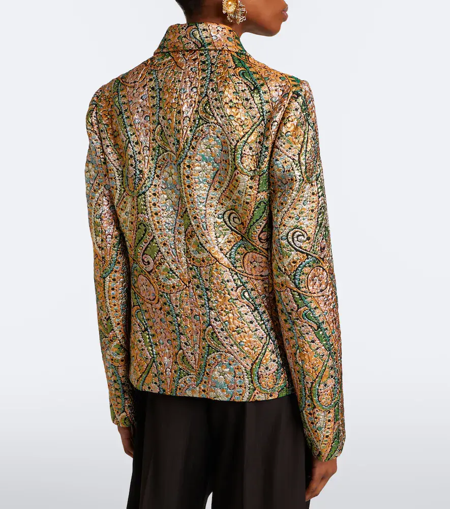 Dries Van Noten Paisley jacquard jacket | Thumbnail 6 Dries Van Noten Paisley jacquard jacket | Thumbnail 6