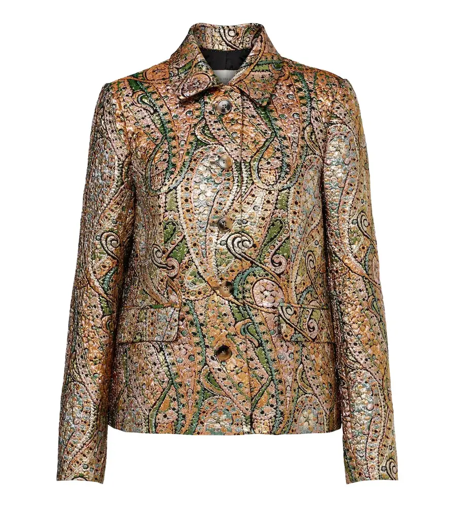 Paisley jacquard jacket Paisley jacquard jacket