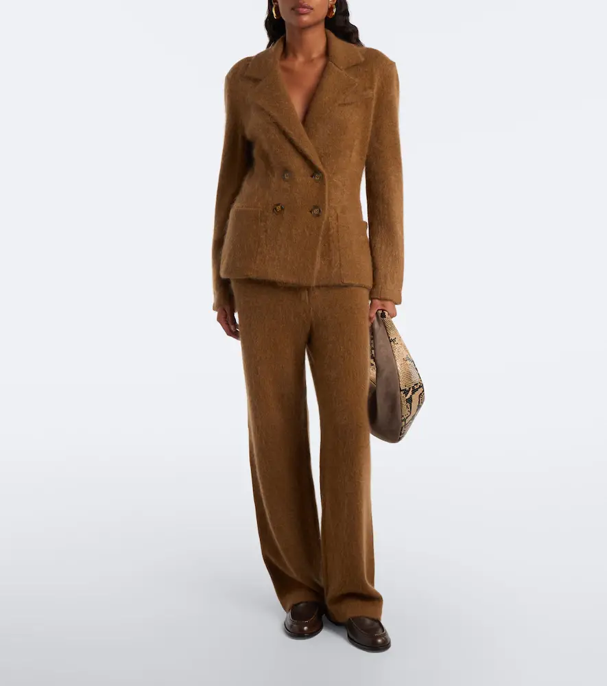 Dorothee Schumacher Fluffy Statements wool-blend blazer | Thumbnail 2
