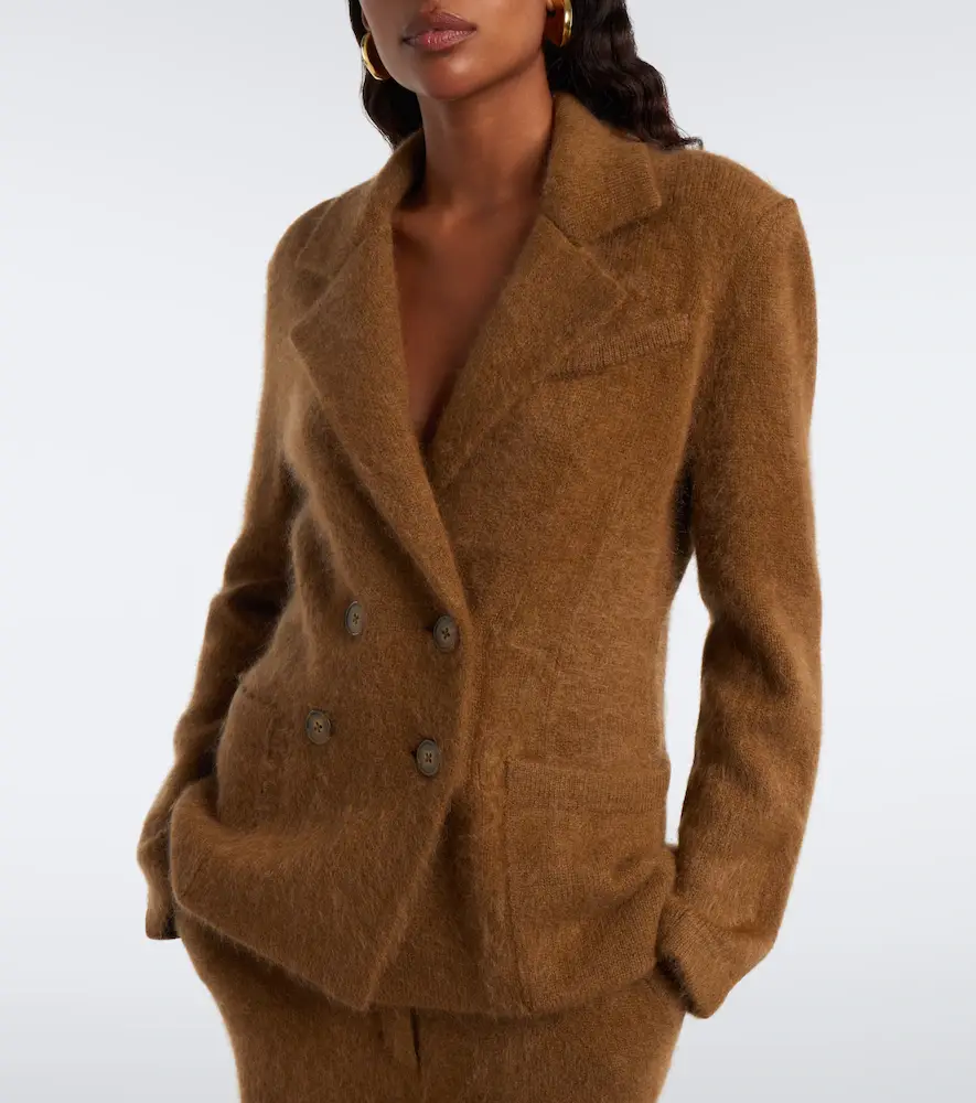 Dorothee Schumacher Fluffy Statements wool-blend blazer | Thumbnail 3
