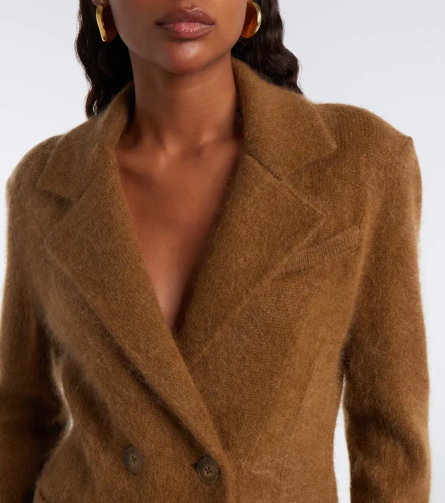Dorothee Schumacher Fluffy Statements wool-blend blazer | Thumbnail 4