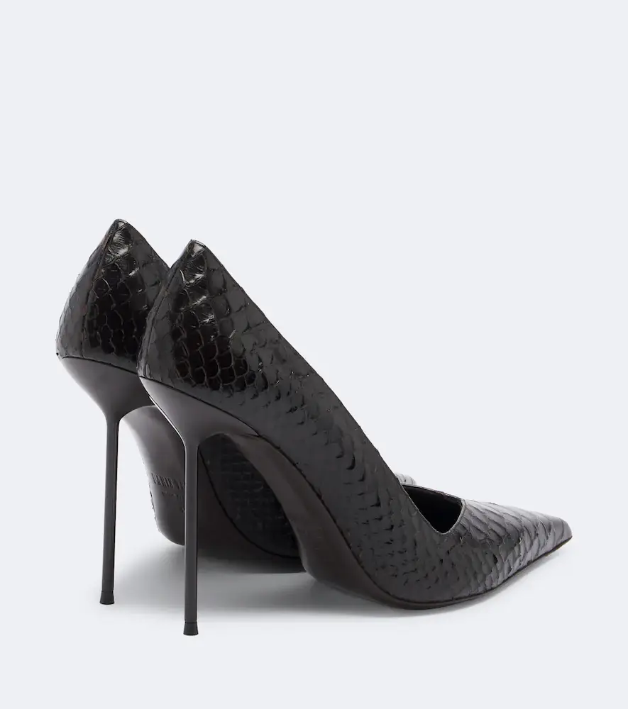 Paris Texas Lidia croc-effect leather pumps | Thumbnail 2 Paris Texas Lidia croc-effect leather pumps | Thumbnail 2