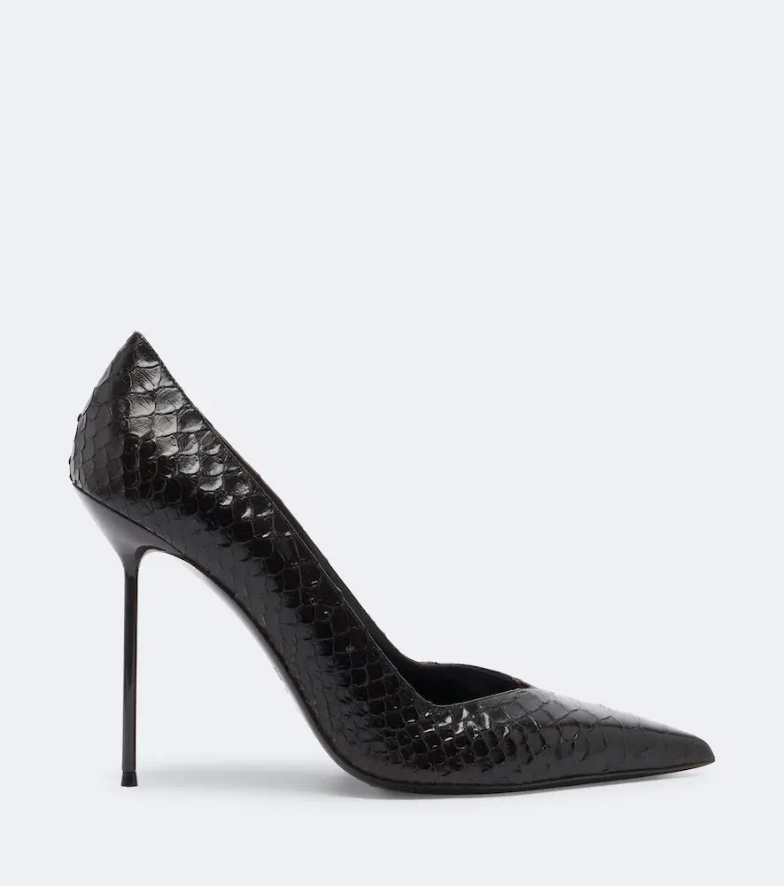 Paris Texas Lidia croc-effect leather pumps | Thumbnail 3 Paris Texas Lidia croc-effect leather pumps | Thumbnail 3