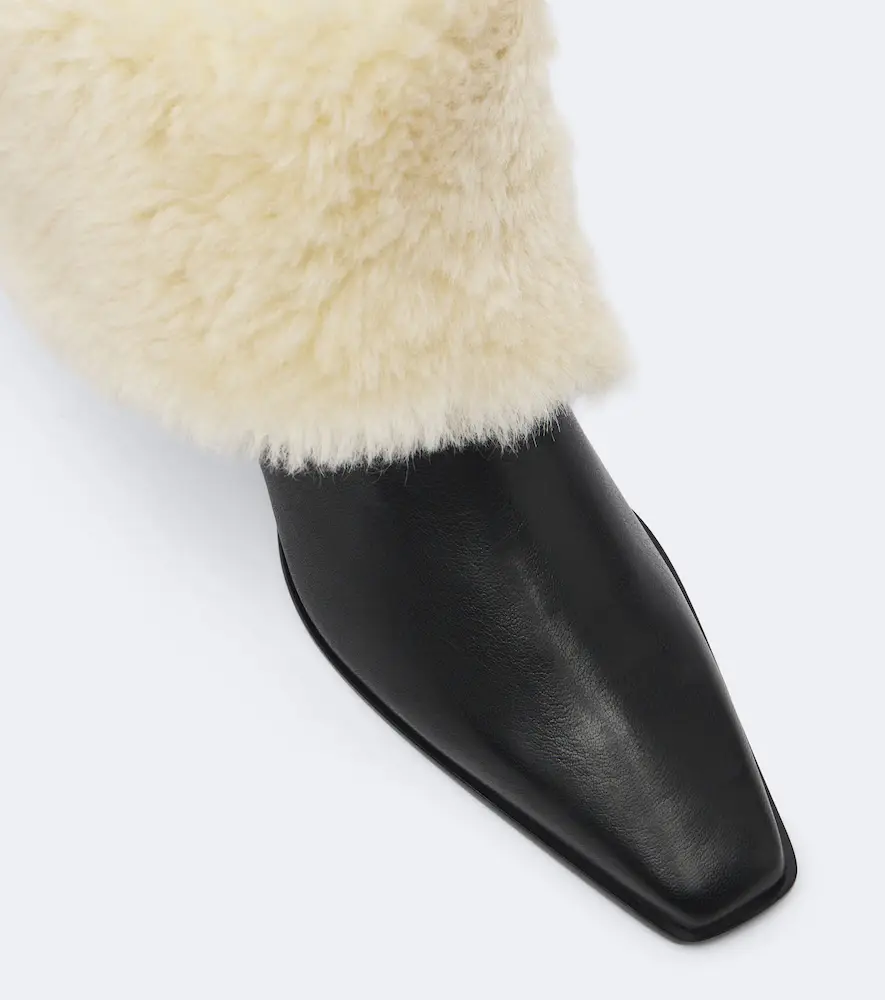 Paris Texas Bettina shearling-lined leather ankle boots | Thumbnail 2 Paris Texas Bettina shearling-lined leather ankle boots | Thumbnail 2