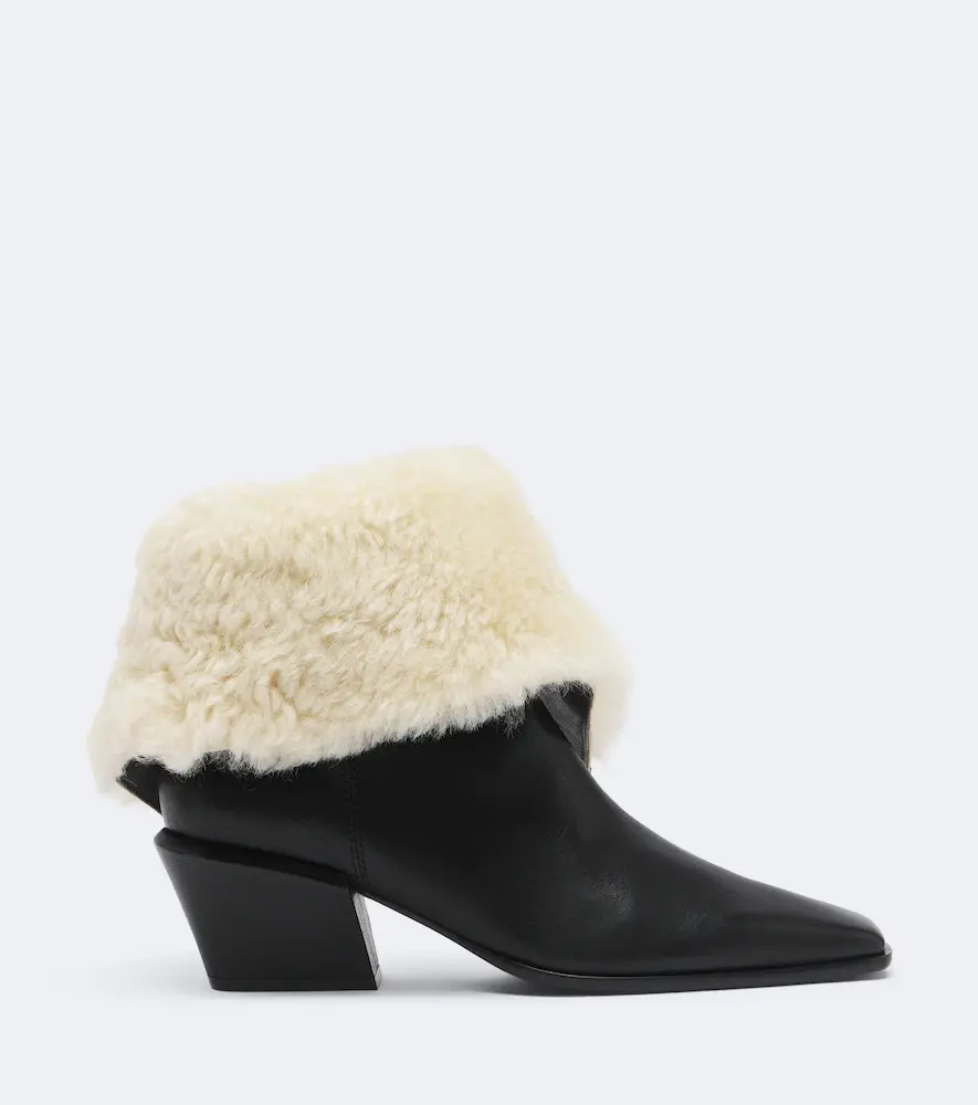 Paris Texas Bettina shearling-lined leather ankle boots | Thumbnail 3 Paris Texas Bettina shearling-lined leather ankle boots | Thumbnail 3