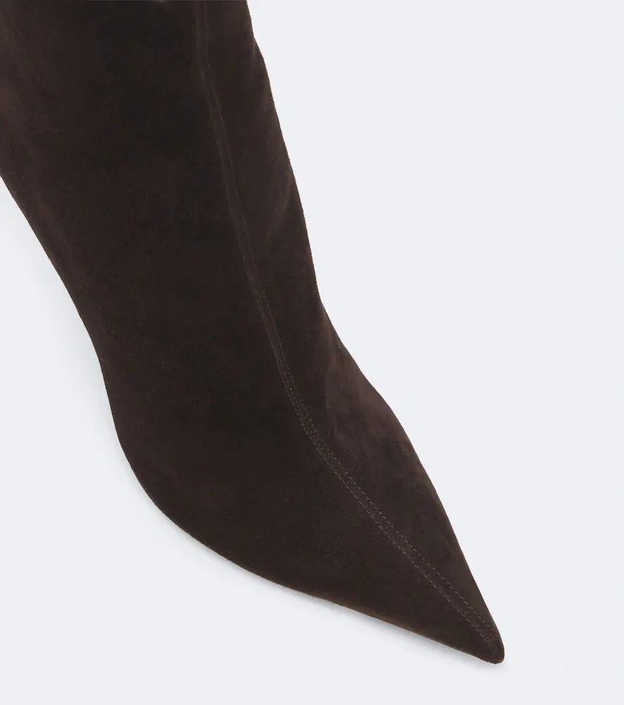 Paris Texas Lidia embellished suede knee-high boots | Thumbnail 2 Paris Texas Lidia embellished suede knee-high boots | Thumbnail 2
