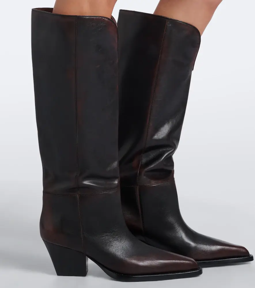 Paris Texas Jane leather knee-high boots | Thumbnail 6