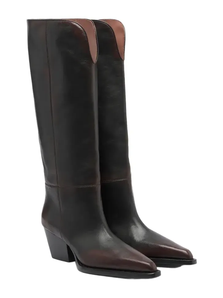 Jane leather knee-high boots Jane leather knee-high boots