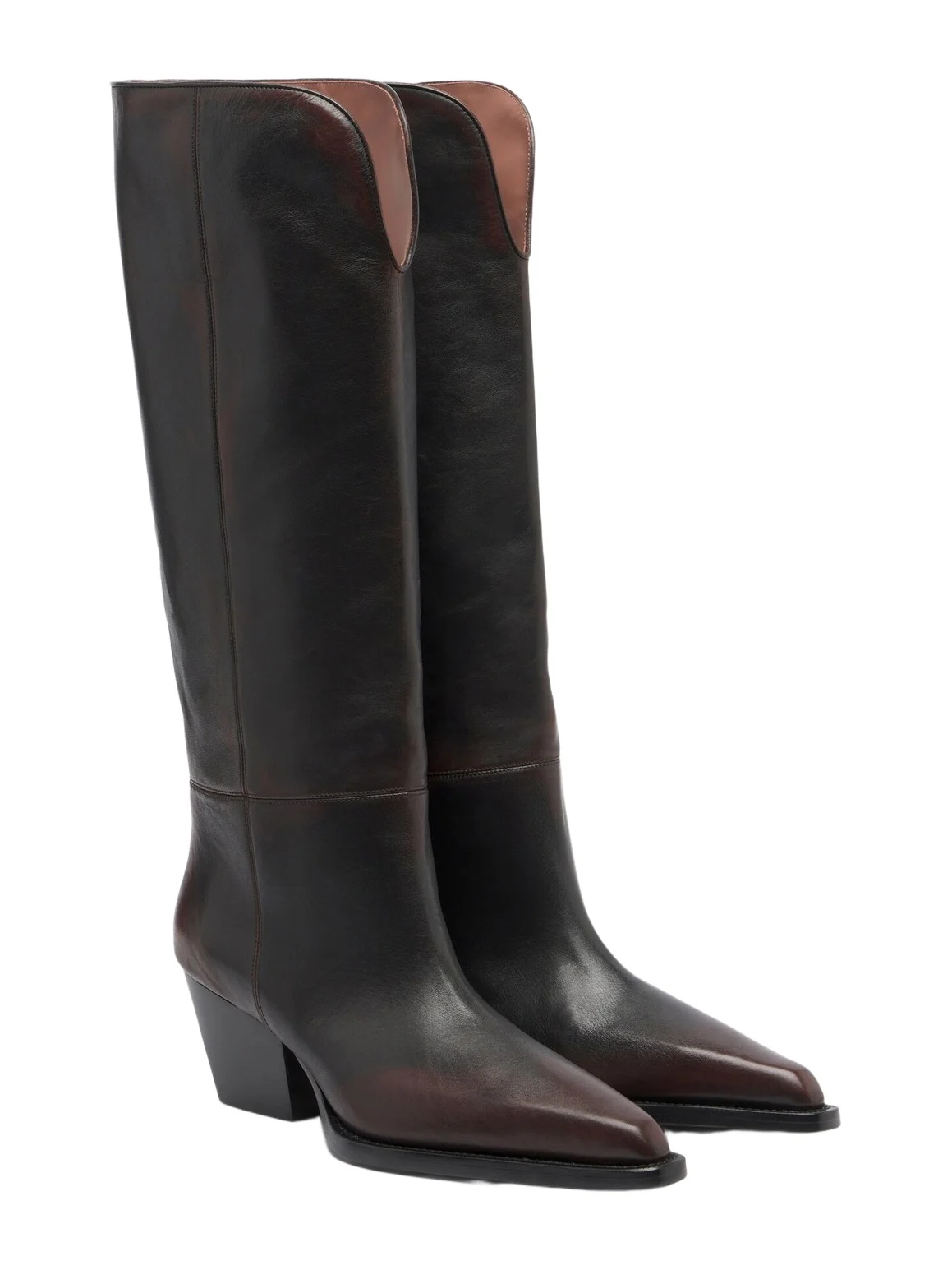 Paris Texas Jane leather knee-high boots