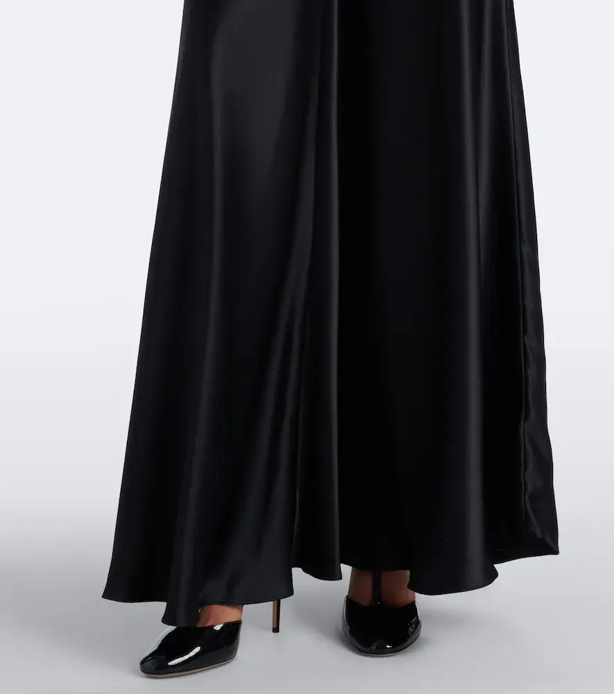 Rodarte Lace-trimmed sequined silk satin gown | Thumbnail 3 Rodarte Lace-trimmed sequined silk satin gown | Thumbnail 3