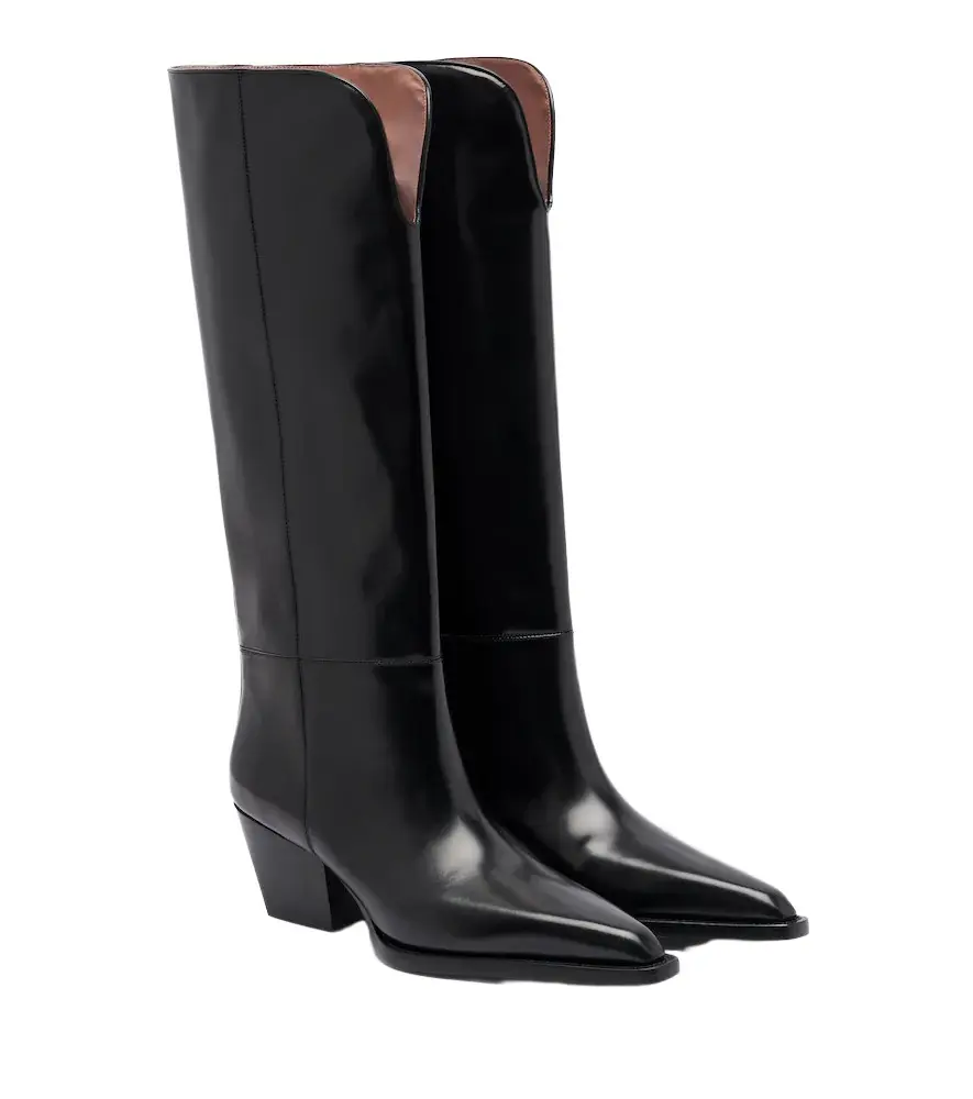 Jane leather knee-high boots Jane leather knee-high boots