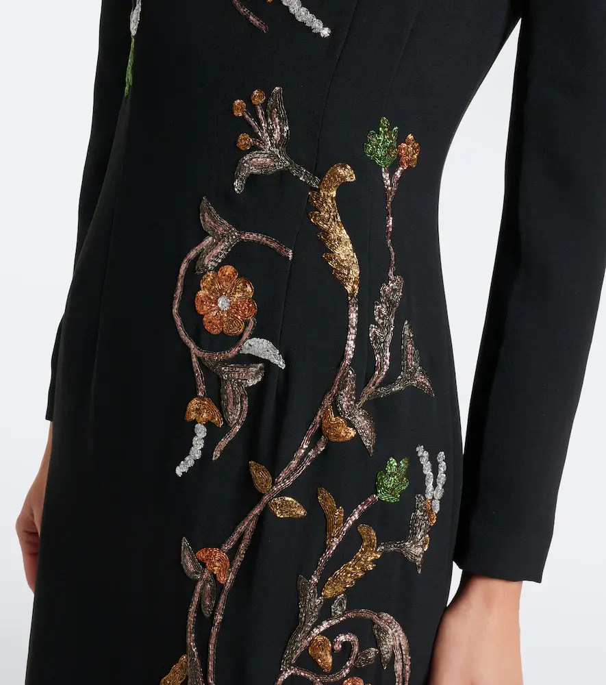 Dries Van Noten Floral embellished gown | Thumbnail 5 Dries Van Noten Floral embellished gown | Thumbnail 5