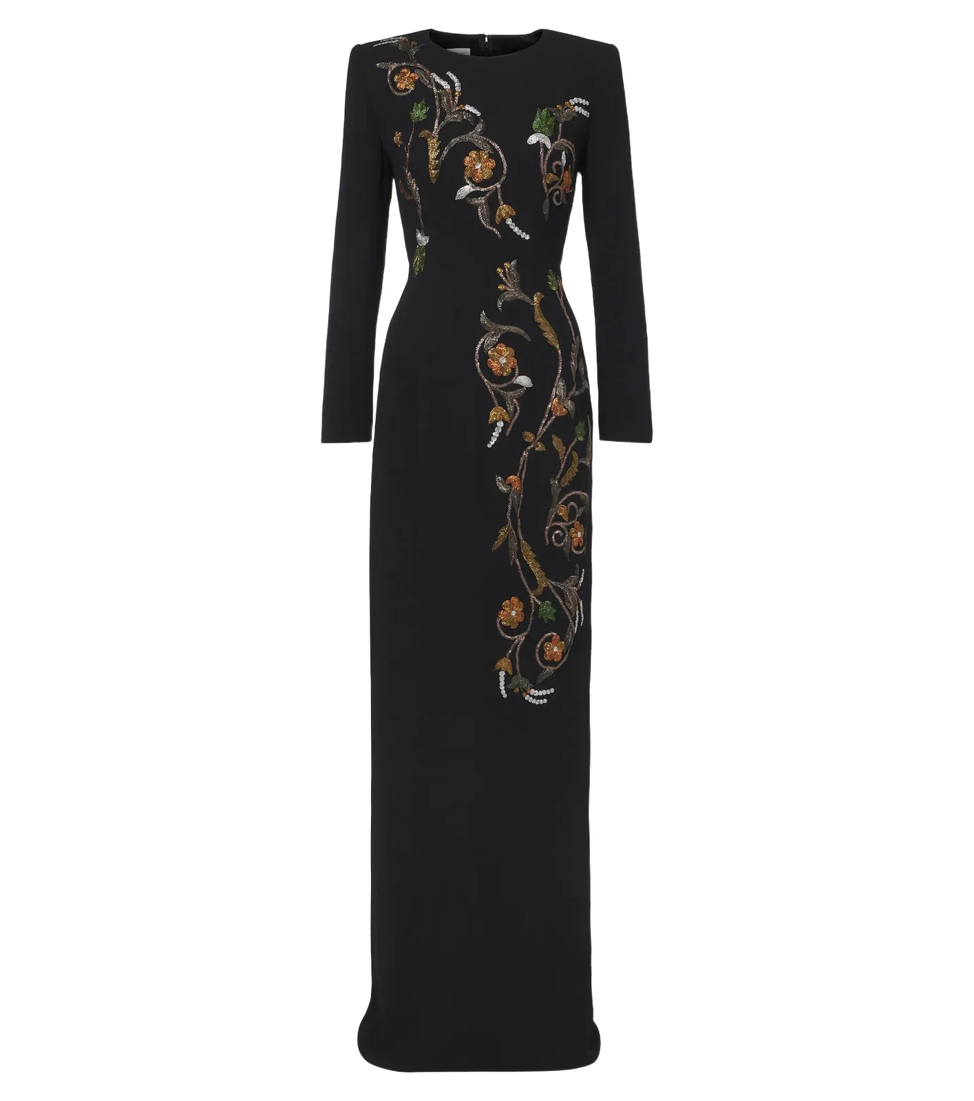 Floral embellished gown Floral embellished gown