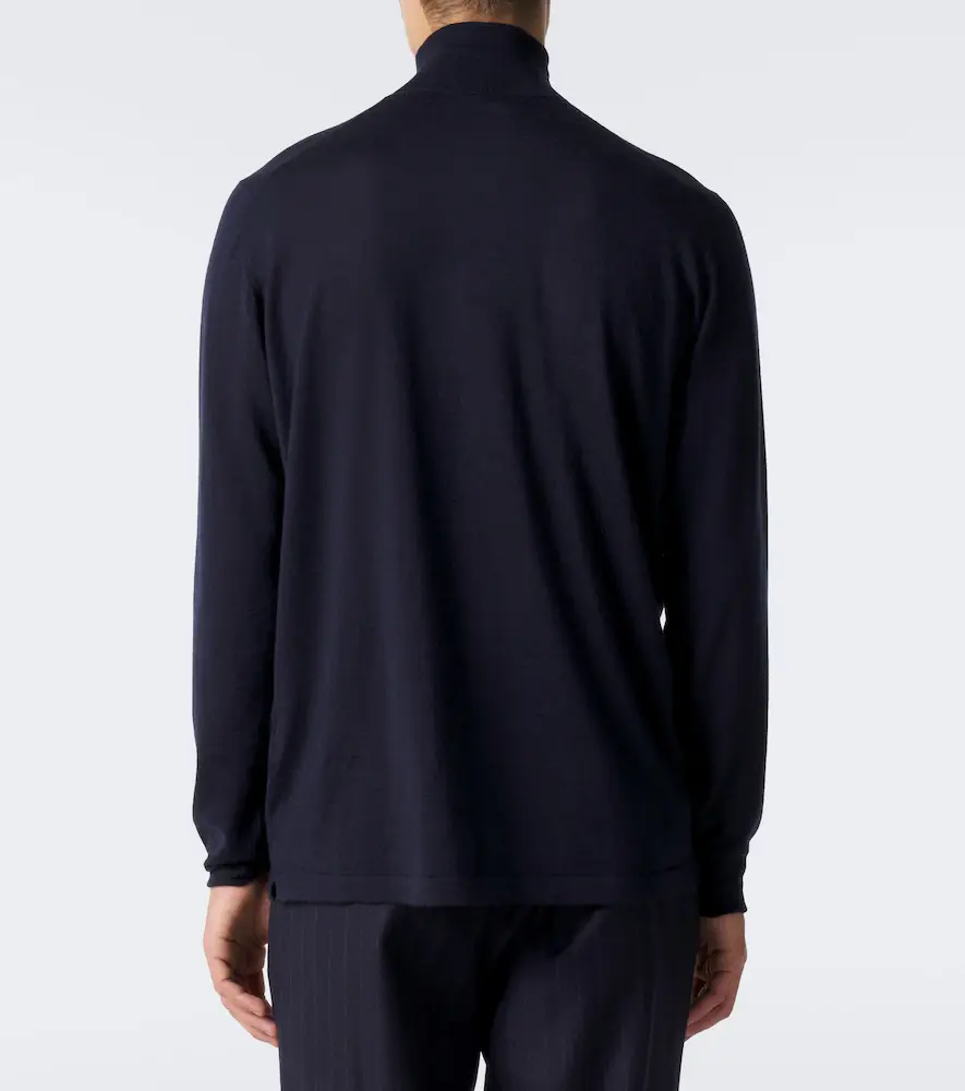 Thom Sweeney Cashmere and silk turtleneck sweater | Thumbnail 4 Thom Sweeney Cashmere and silk turtleneck sweater | Thumbnail 4